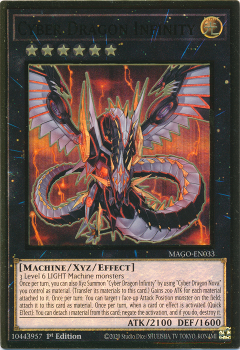 Cyber Dragon Infinity, Maximum Gold · MAGO-EN033