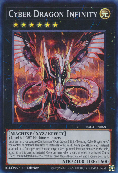 Cyber Dragon Infinity, Quarter Century Stampede · RA04-EN068