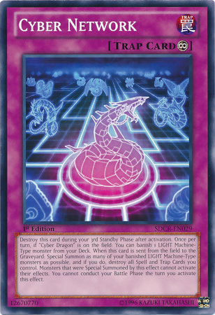 Cyber Network, Cyber Dragon Revolution Structure Deck · SDCR-EN029