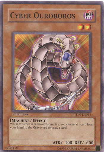 Cyber Ouroboros, Phantom Darkness Sneak Peek Participation Card · PTDN-EN011