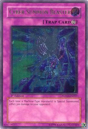 Cyber Summon Blaster, Power of the Duelist · POTD-EN057