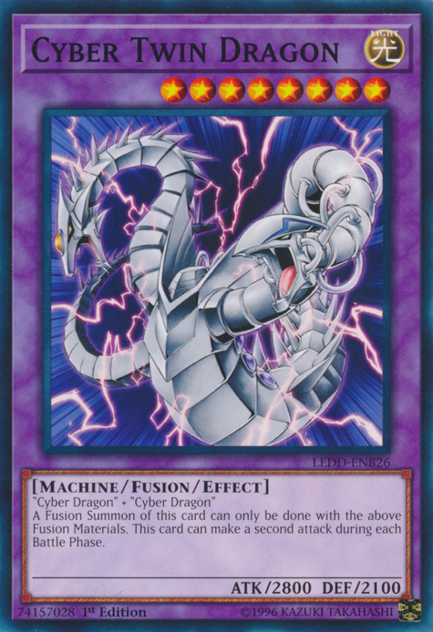 Cyber Twin Dragon, Legendary Dragon Decks · LEDD-ENB26
