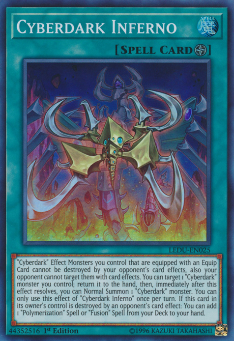 Cyberdark Inferno, Legendary Duelists · LEDU-EN025