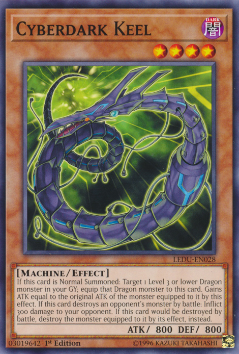 Cyberdark Keel, Legendary Duelists · LEDU-EN028