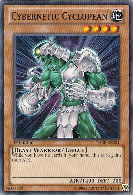 Cybernetic Cyclopean, Starter Deck: Kaiba Reloaded · YSKR-EN021