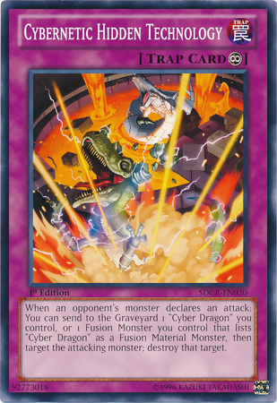Cybernetic Hidden Technology, Cyber Dragon Revolution Structure Deck · SDCR-EN030
