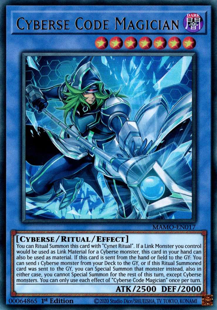 Cyberse Code Magician, Magnificent Monsters · MAMO-EN017