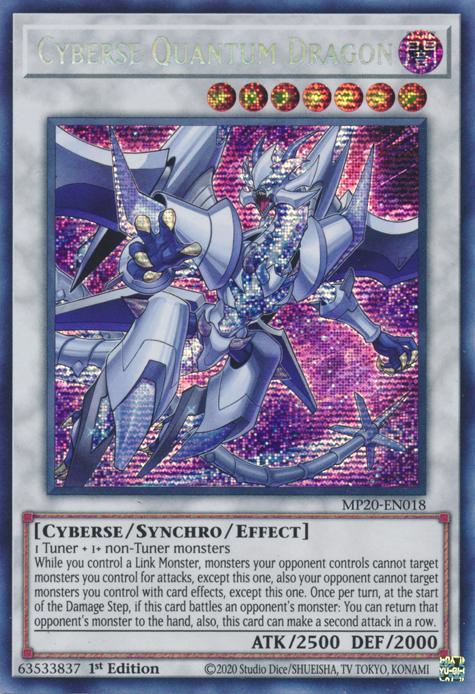 Cyberse Quantum Dragon, 2020 Tin of Lost Memories · MP20-EN018