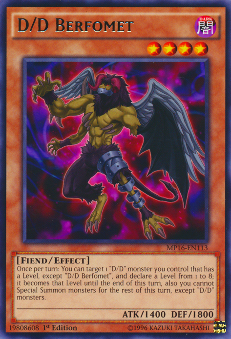 D/D Berfomet, 2016 Mega-Tin Mega Pack · MP16-EN113