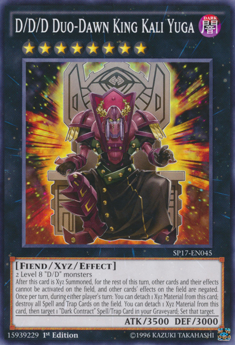 D/D/D Duo-Dawn King Kali Yuga, Star Pack Battle Royal · SP17-EN045