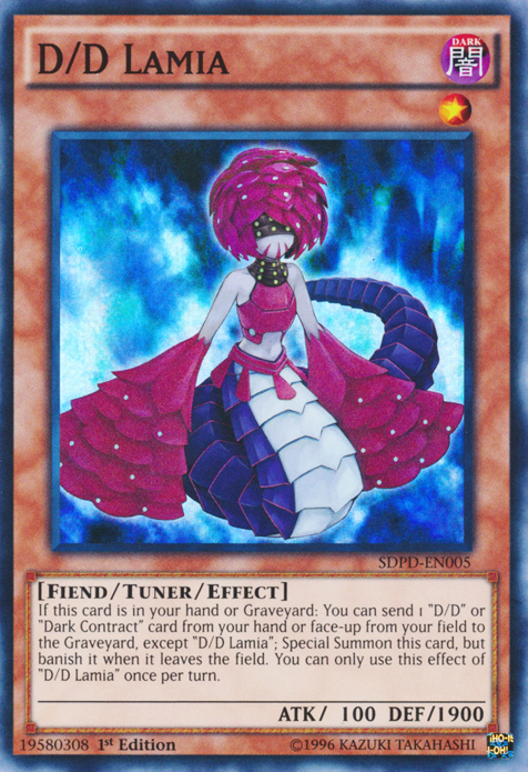 D/D Lamia, Pendulum Domination Structure Deck · SDPD-EN005