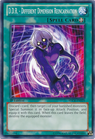 D.D.R. - Different Dimension Reincarnation, Cyber Dragon Revolution Structure Deck · SDCR-EN025