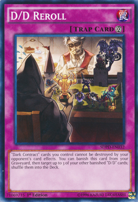 D/D Reroll, Pendulum Domination Structure Deck · SDPD-EN032
