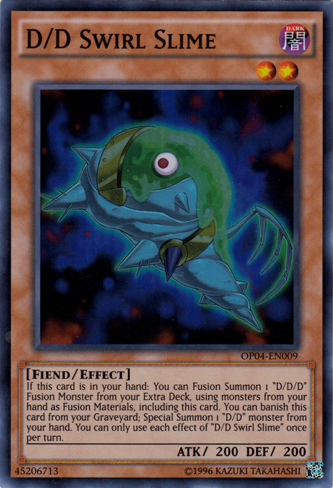 D/D Swirl Slime, OTS Tournament Pack 4 · OP04-EN009