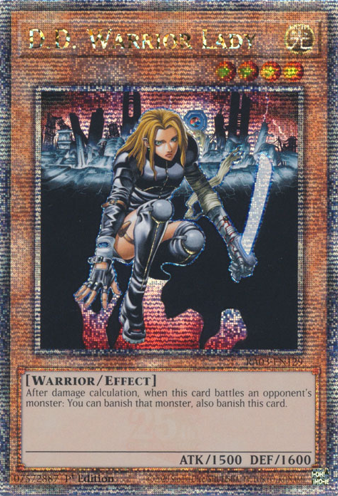 D.D. Warrior Lady, Quarter Century Bonanza · RA03-EN129