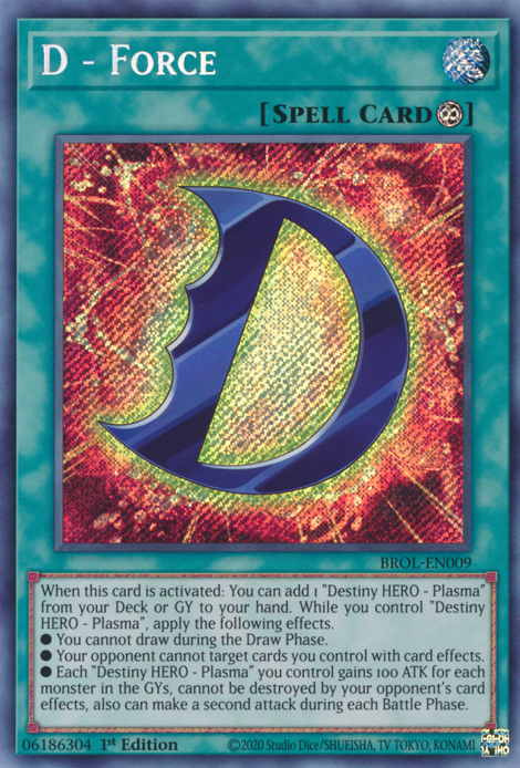 D - Force, Brothers of Legend · BROL-EN009
