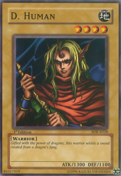 D. Human, Starter Deck: Kaiba · SDK-E028