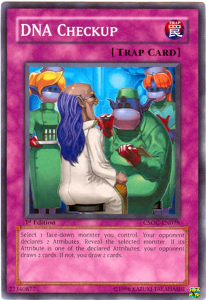DNA Checkup, Crossroads of Chaos Sneak Peek Participation Card · CSOC-EN078