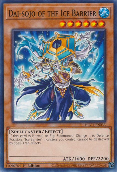 Dai-sojo of the Ice Barrier, Hidden Arsenal: Chapter 1 · HAC1-EN033