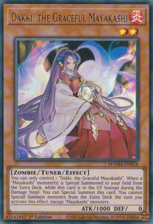Dakki, the Graceful Mayakashi, Magnificent Mavens · MAMA-EN016