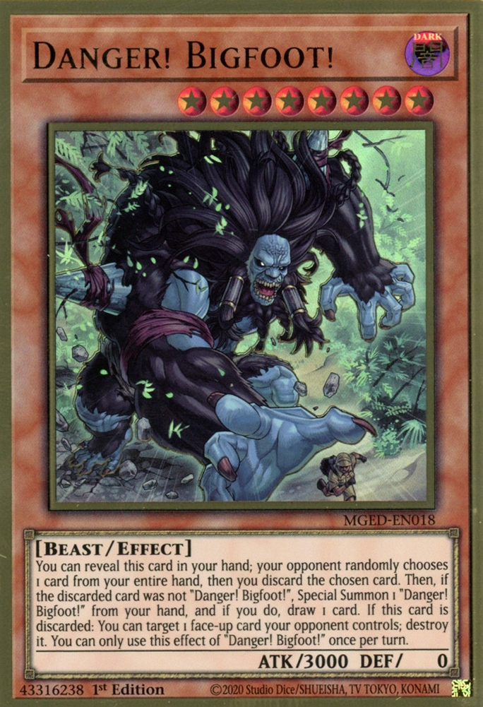 Danger! Bigfoot!, Maximum Gold: El Dorado · MGED-EN018