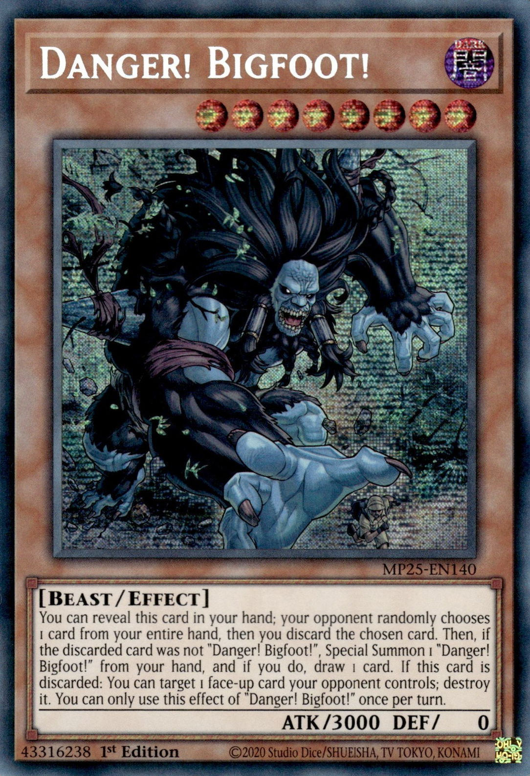 Danger! Bigfoot!, 2025 Mega-Pack Tin · MP25-EN140