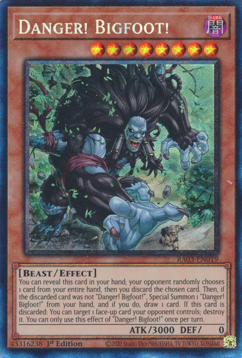 Danger! Bigfoot!, Quarter Century Bonanza · RA03-EN019