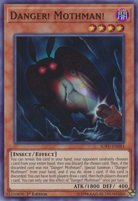 Danger! Mothman!, Soul Fusion Sneak Peek Participation Card · SOFU-EN084