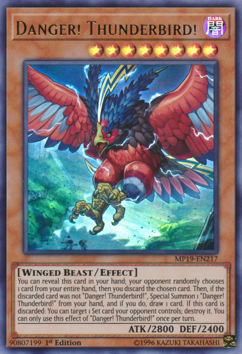 Danger! Thunderbird!, 2019 Gold Sarcophagus Tin Mega Pack · MP19-EN217