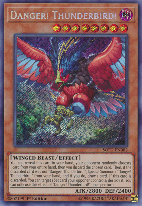 Danger! Thunderbird!, Soul Fusion Sneak Peek Participation Card · SOFU-EN082