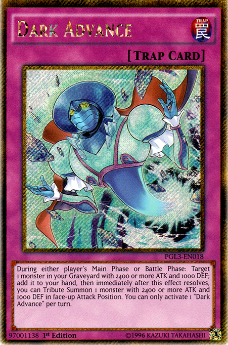 Dark Advance, Premium Gold: Infinite Gold · PGL3-EN018