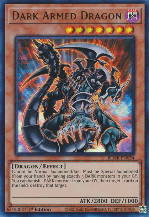 Dark Armed Dragon, Battles of Legend: Monstrous Revenge · BLMR-EN054