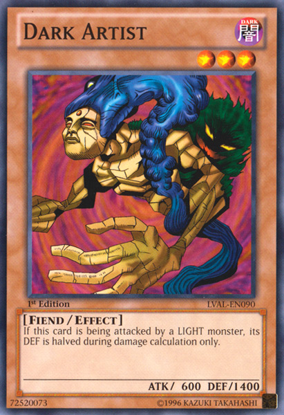 Dark Artist, Legacy of the Valiant Sneak Peek Participation Card · LVAL-EN090