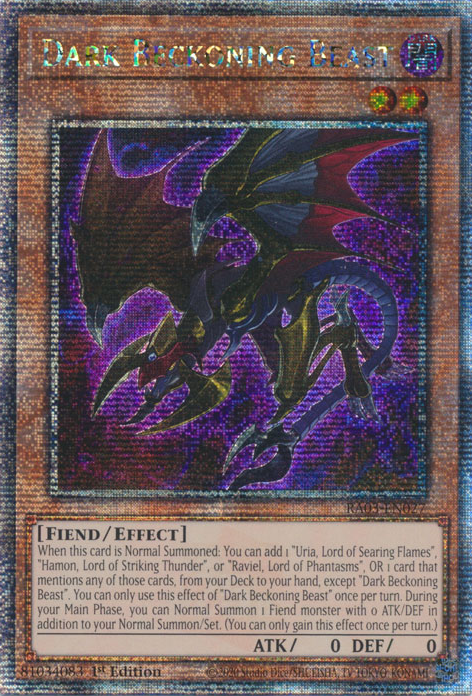 Dark Beckoning Beast, Quarter Century Bonanza · RA03-EN027