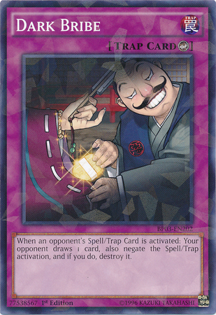 Dark Bribe, Battle Pack 3: Monster League · BP03-EN202