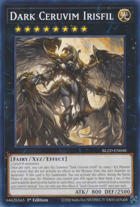 Dark Ceruvim Irisfil, Blazing Dominion · BLZD-EN048