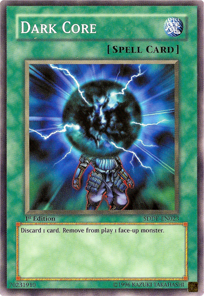 Dark Core, The Dark Emperor Structure Deck · SDDE-EN023