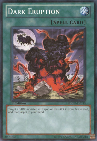 Dark Eruption, Gates of the Underworld Structure Deck · SDGU-EN030