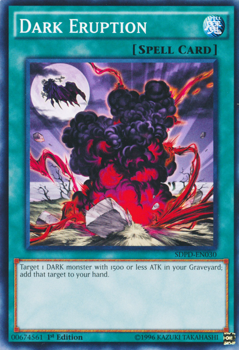 Dark Eruption, Pendulum Domination Structure Deck · SDPD-EN030