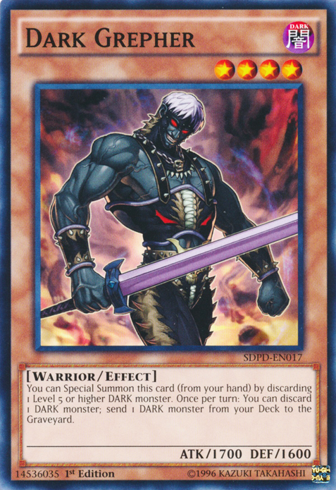 Dark Grepher, Pendulum Domination Structure Deck · SDPD-EN017