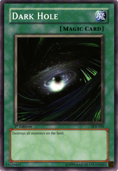 Dark Hole, Starter Deck: Joey · SDJ-026