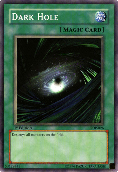 Dark Hole, Starter Deck: Pegasus · SDP-026