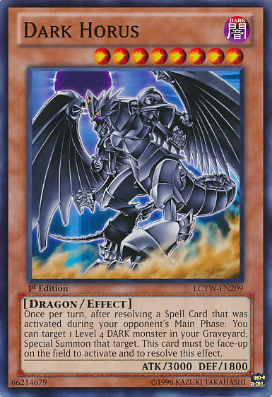 Dark Horus, Legendary Collection 3: Yugi's World Mega Pack · LCYW-EN209