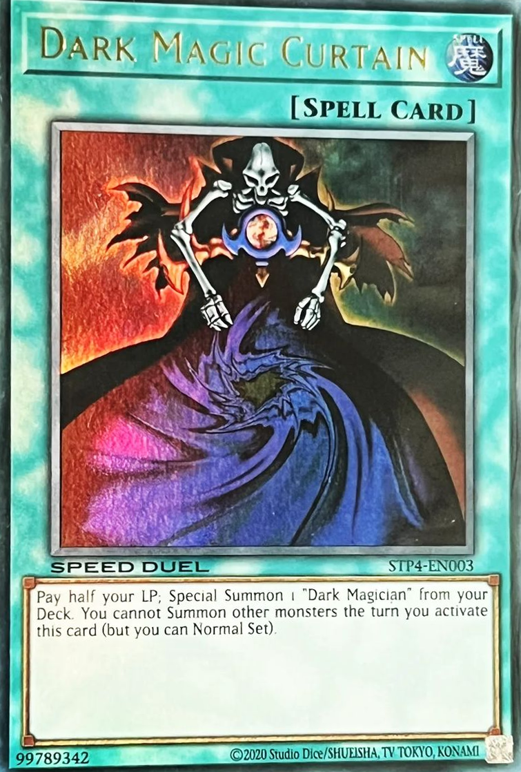 Dark Magic Curtain, Speed Duel Tournament Pack 4 · STP4-EN003