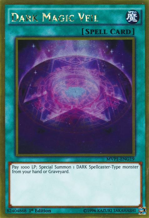 Dark Magic Veil, Yu-Gi-Oh! The Dark Side of Dimensions Movie Pack · MVP1-ENG19