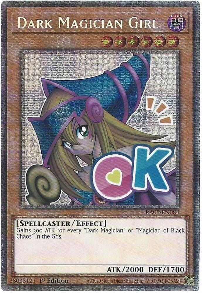 Dark Magician Girl, Rarity Collection 5 · RA05-EN084
