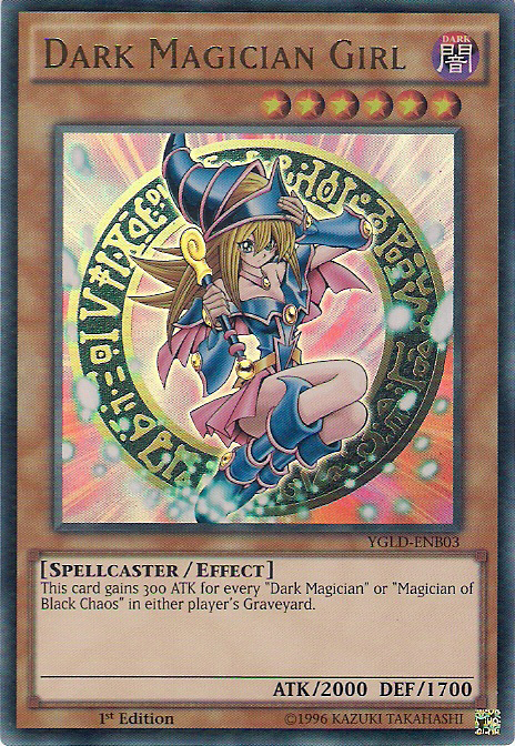 Dark Magician Girl, Yugi's Legendary Decks · YGLD-ENB03
