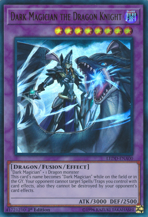 Dark Magician the Dragon Knight, Legendary Dragon Decks · LEDD-ENA00