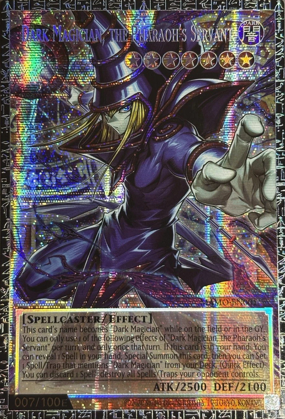 Dark Magician, the Pharaoh's Servant, Magnificent Monsters · MAMO-EN001