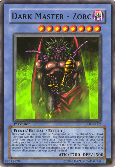 Dark Master - Zorc, Dark Crisis · DCR-082
